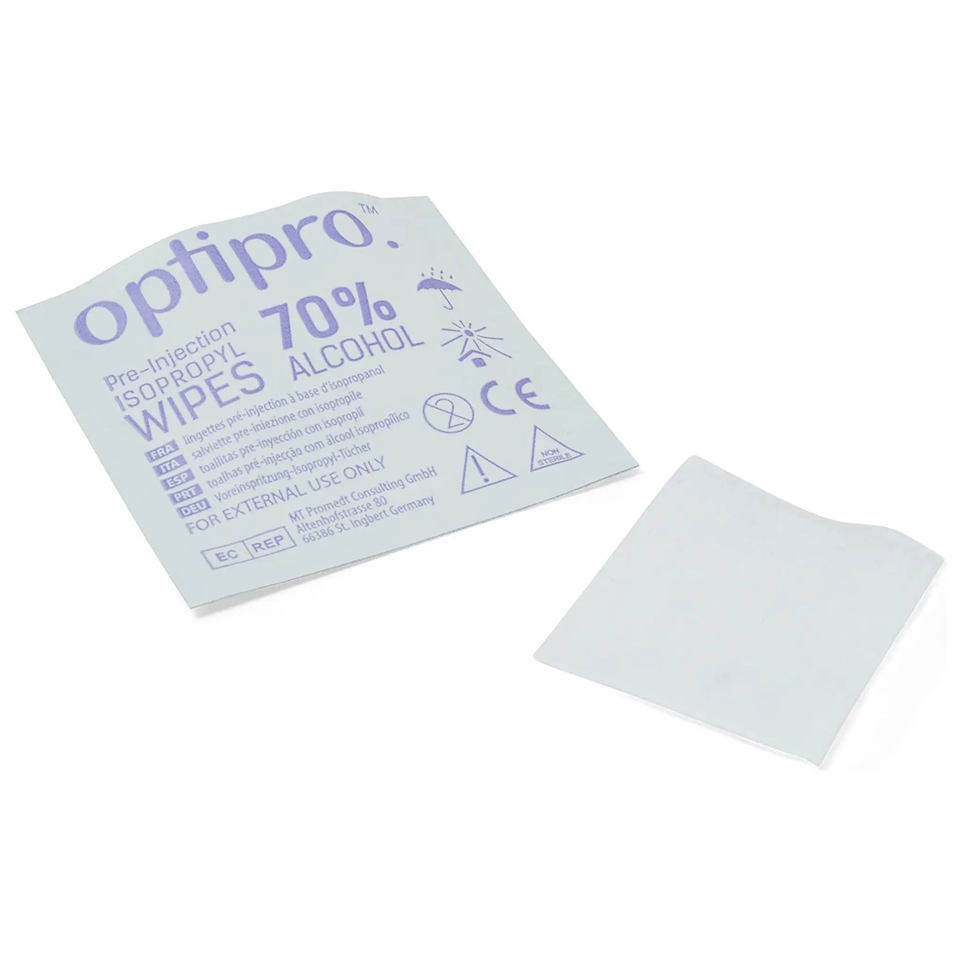 70% Isopropyl Alcohol Wipes Urban Myco