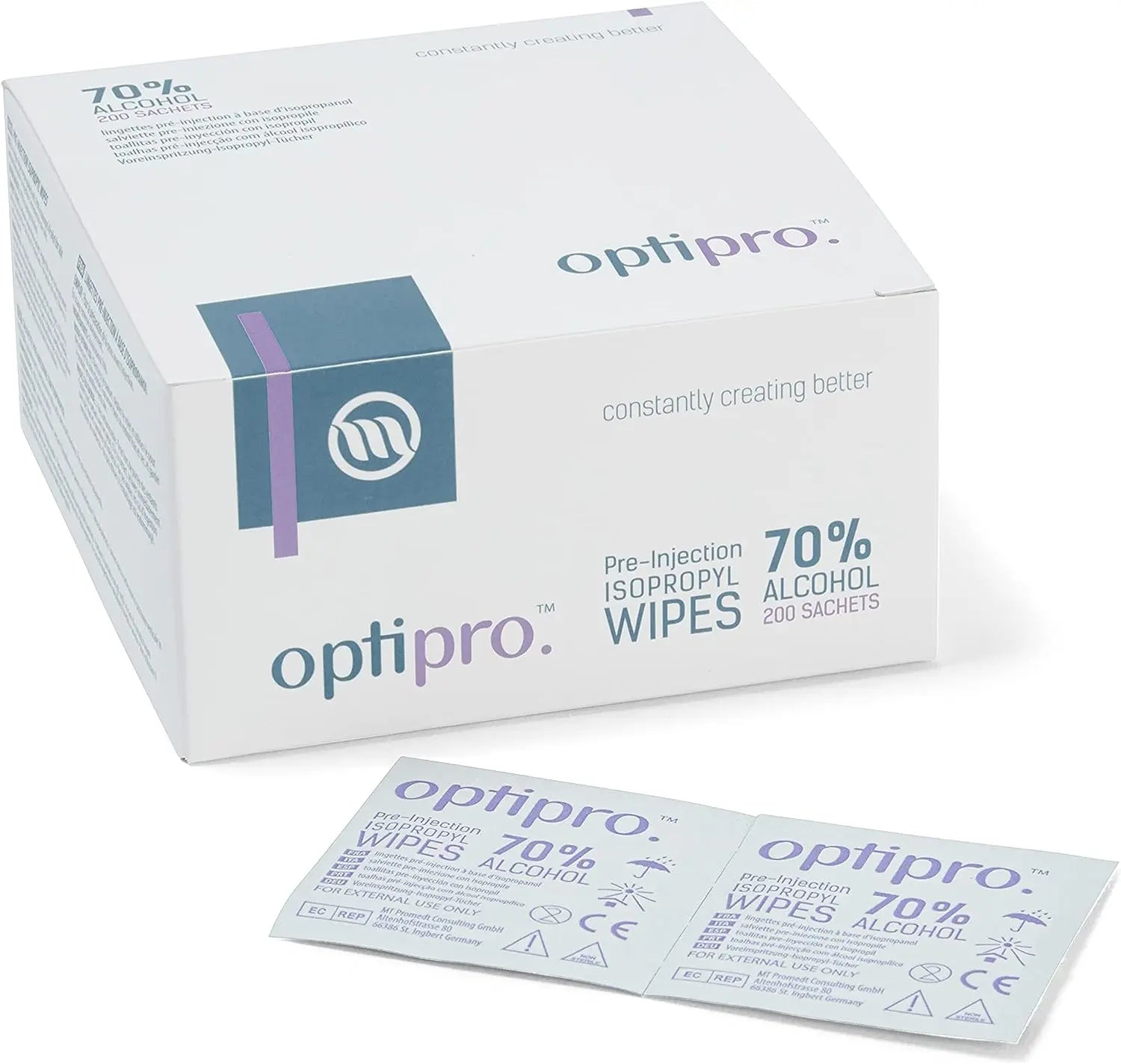 70% Isopropyl Alcohol Wipes Urban Myco